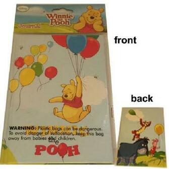 Disney Winnie The Pooh Journal Balli Gifts