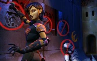 Sabine Wren In Star Wars Rebels Wallpaper