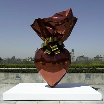 Jeff Koons Ilona On Top Rosa Background Oil Inks S