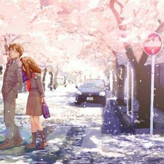 Romantic Anime Wallpaper