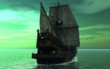 Sailboat Calm Sailing And Wallpaper