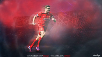 Steven Gerrard Wallpaper Work By Desingsilver