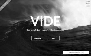 Full Screen Html5 Video Background