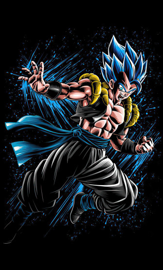 Dragon Ball Z Gogeta 4k iPhone HD Wallpaper Image