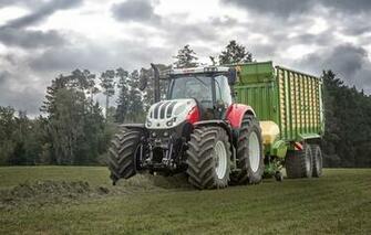 Wallpaper Tractor Agriculture Farming Steyr Image