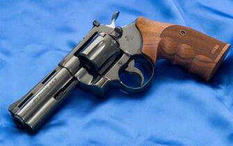 Colt Python Revolver Widescreen Wallpaper