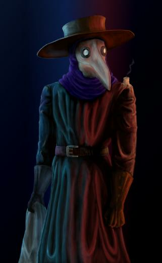 Black Plague Doctor Wallpaper By Sitting Brain