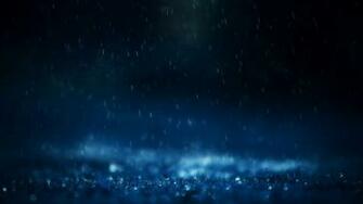 Blue Rain Wallpaper Monochrome Ground
