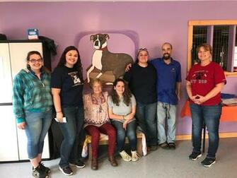 Furry Friends Inn Makes Donation To Bchs At 10th Anniversary Event