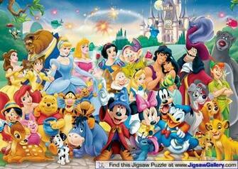 Awesome Disney Characters Wallpaper