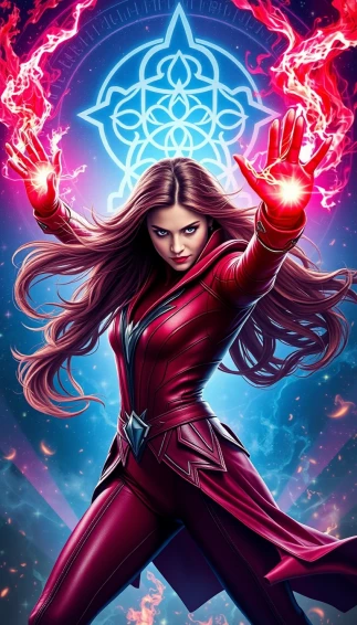 Scarlet Witch HD Wallpaper