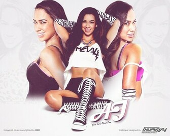 Aj Lee Kupy Wrestling Wallpaper