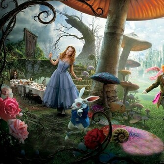 Alice In Wonderland iPad Wallpaper To