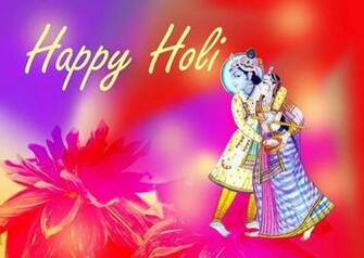 Chirstmas Holi Wallpaper