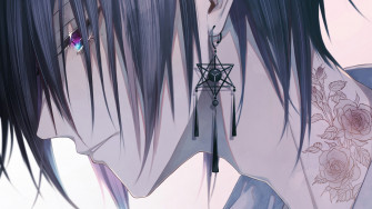 Anime Boy Neck Tattoo Earring 4k Wallpaper iPhone HD Phone 3360h