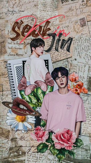Bts Kim Seokjin Aesthetic Wallpaper Lockscreen Lock Screen