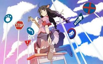 Tsubasa Hanekawa Bakemonogatari Wallpaper Anime