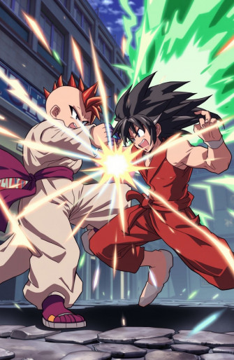 Anime Fighting Wallpaper