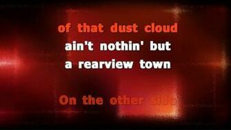 Jason Aldean Rear Town Karaoke Instrumental Vid O