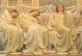 Pre Raphaelite Wallpaper