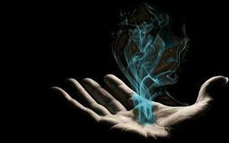 Magic Palm Smoke HD Wallpaper Art Fantasy