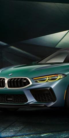 Car Bmw M8 Gran Coupe First Edition Green