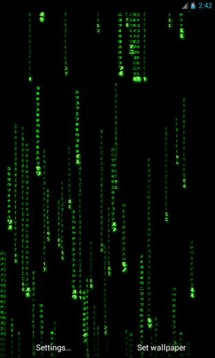 Matrix Live Wallpaper Get The Real Feel Android Forums At