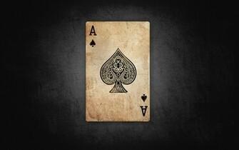 Of Spades Wallpaper Dirty Ace Myspace Background