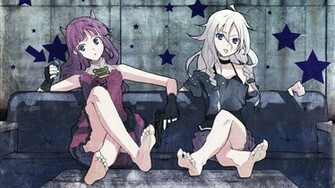 Anime Girls Carrying Guns HD Wallpaper Jpg
