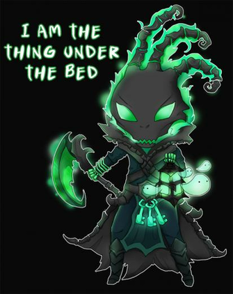 Chibi Thresh League Of Legends By Linkitty