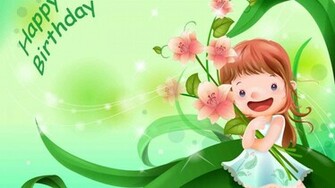 Cute Happy BirtHDay Wallpaper