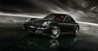 Black Porsche Wallpaper Gallery Image