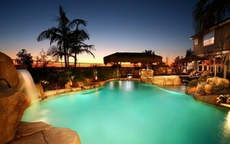 Nature Home Wallpaper Backyard House