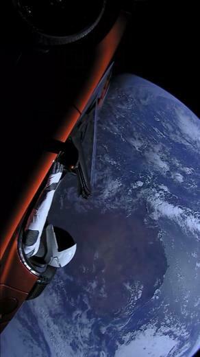 Tesla In Space Cool Wallpaper For Phones Feng Shui Art