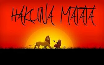 Hakuna Matata Pumba The Lion King Timon Wallpaper