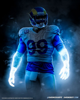 Aaron Donald Los Angeles Rams Wallpaper