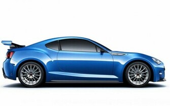 Subaru Brz Sti Concept Car Wallpaper