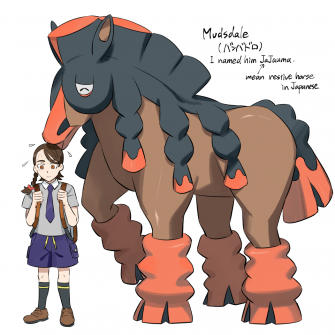 I Love Mudsdale So Drew It Wallpaper