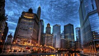 Chicago Classic Scenery Wallpaper