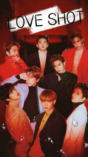 Exo Exol Loveshot Wallpaper Kpop C J K In