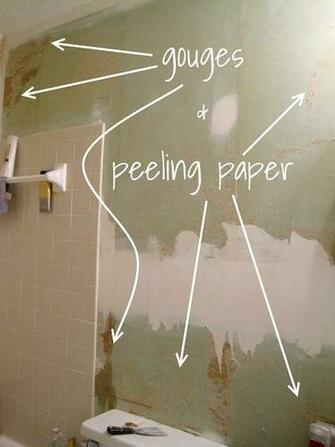 Wallpaper Comes Down A Coat Of Many Layers Skim Coating Tutorial