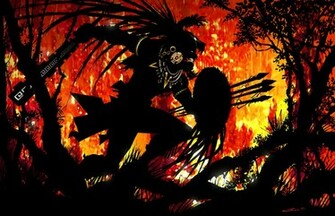 Aztec Jaguar Warrior By Sandoval Art