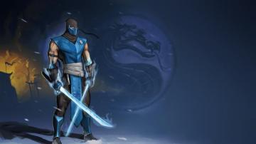 Wallpaper 4k Mortal Kombat Sub Zero Swords Art