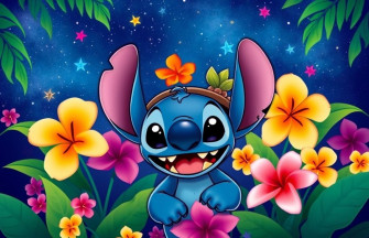 Stitch Background