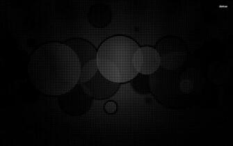 Grey Intertwined Circles Wallpaper Abstract
