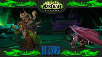 Wow Legion Fan Wallpaper Artwork Kunstwerk Photoshop Warcraft