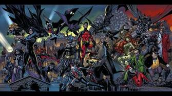 Batman Battle For The Cowl Nightwing Red Robin Wallpaper