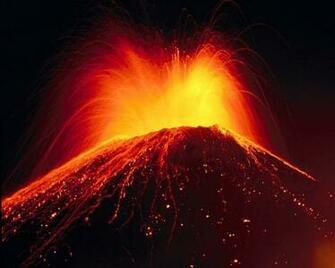 Volcano Wallpaper Desktop Background