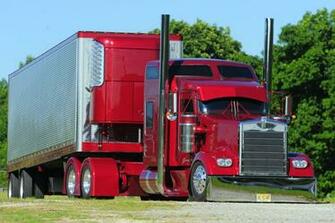 Kenworth Candy Semi Tractor Tuning Wallpaper Background