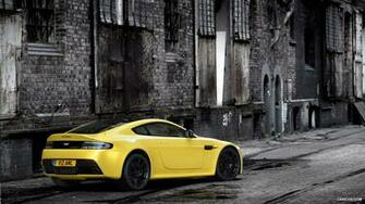 Aston Martin V12 Vantage S Rear HD Wallpaper